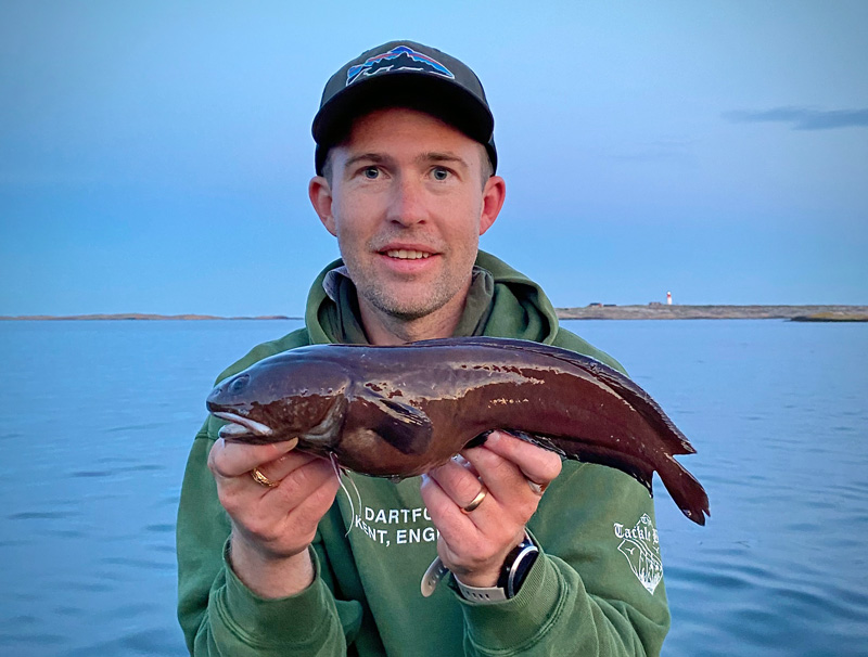 Paddtorsk och blågylta - två nya sportfiskerekord från havet