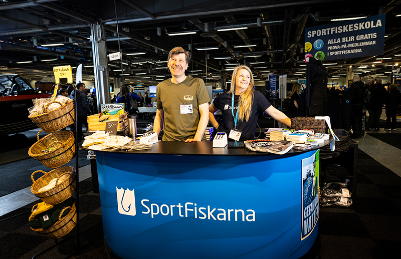 Träffa oss på Sportfiskemässan